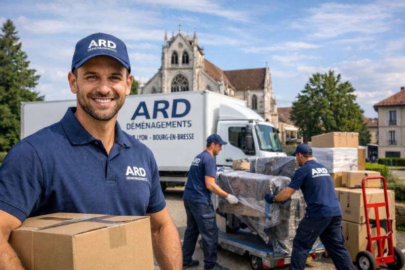 Déménageur à Bourg-en-Bresse