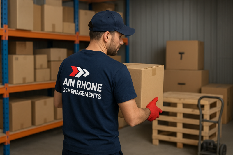 Transfert d'Entrepôt et atelier avec un déménageur professionnel dans le Rhône (69) et l'Ain (01) 